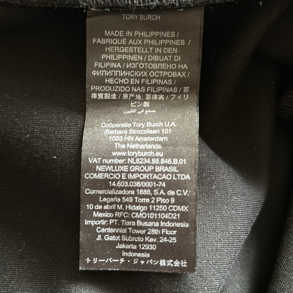 Tory Burch Black Ponte Flare Pant NWT - Picture 11 of 12